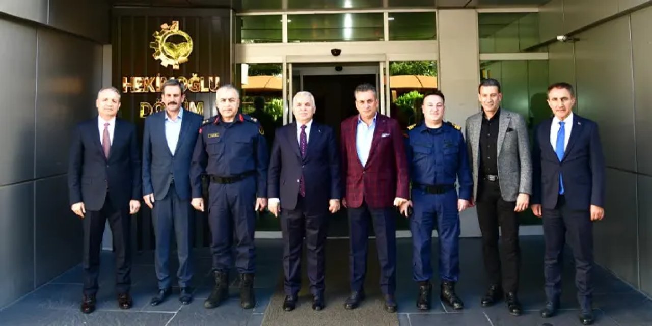 Trabzon Valisi Yıldırım'dan Hekimoğlu Döküm Sanayi’ne ziyaret