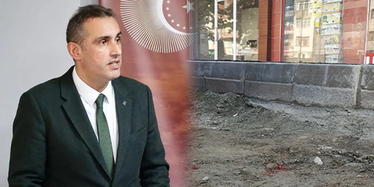 Yomra'da kaldırım yüksekliği tartışma konusu oldu: Perde arkasını AK Parti İlçe Başkanı İskender açıkladı