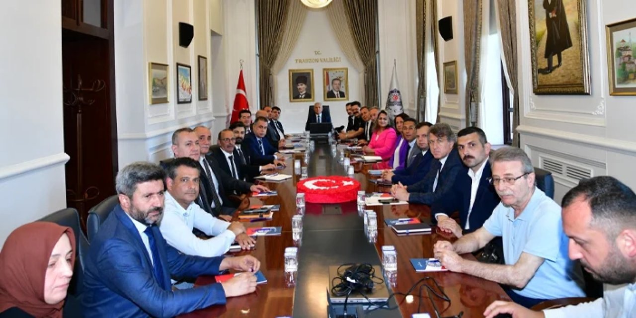 Trabzon'da Kültür Yolu Festivali için toplanıldı