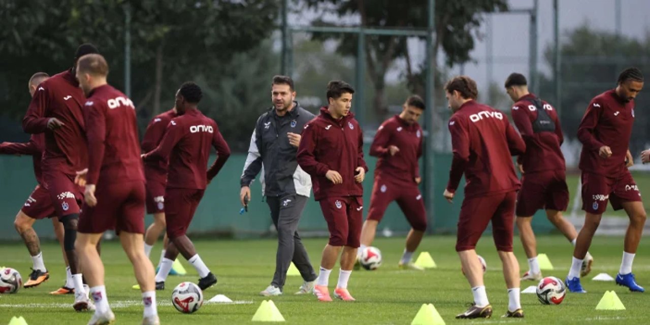 Trabzonspor'da Rizespor hazırlıkları sürdü