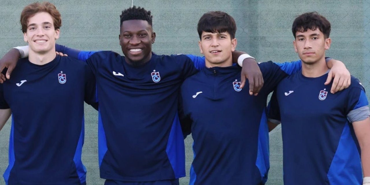 Trabzonsporlu Onana'dan sürpriz! Tek tek ilgilendi, özel çalıştırdı