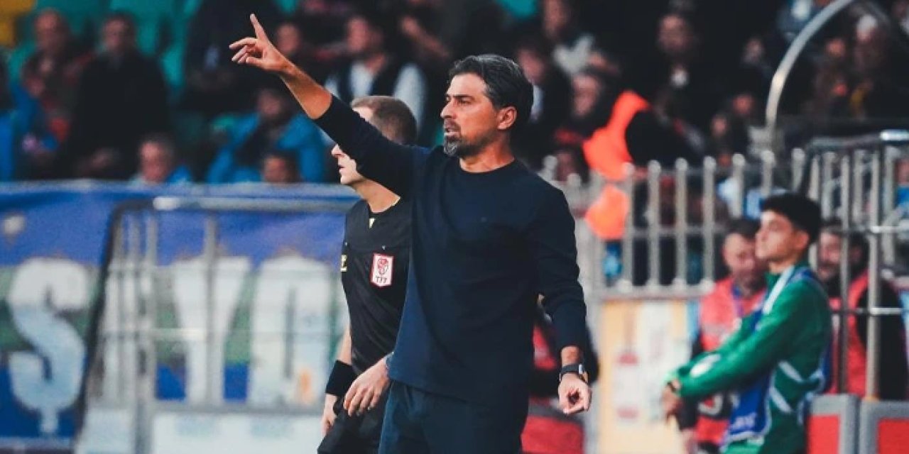 İlhan Palut maç sonu konuştu! "Trabzonsporlu futbolcu ikram yaptı"