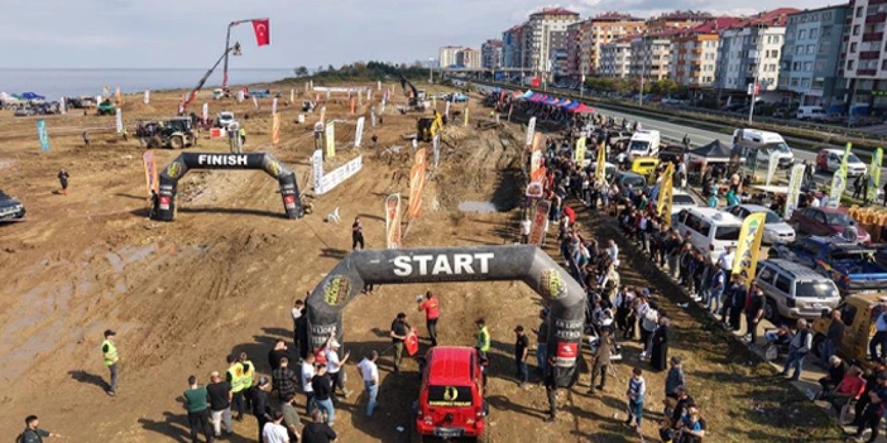 Yoldan geçenler bile akın etti! Trabzon'da nefes kesen anlar