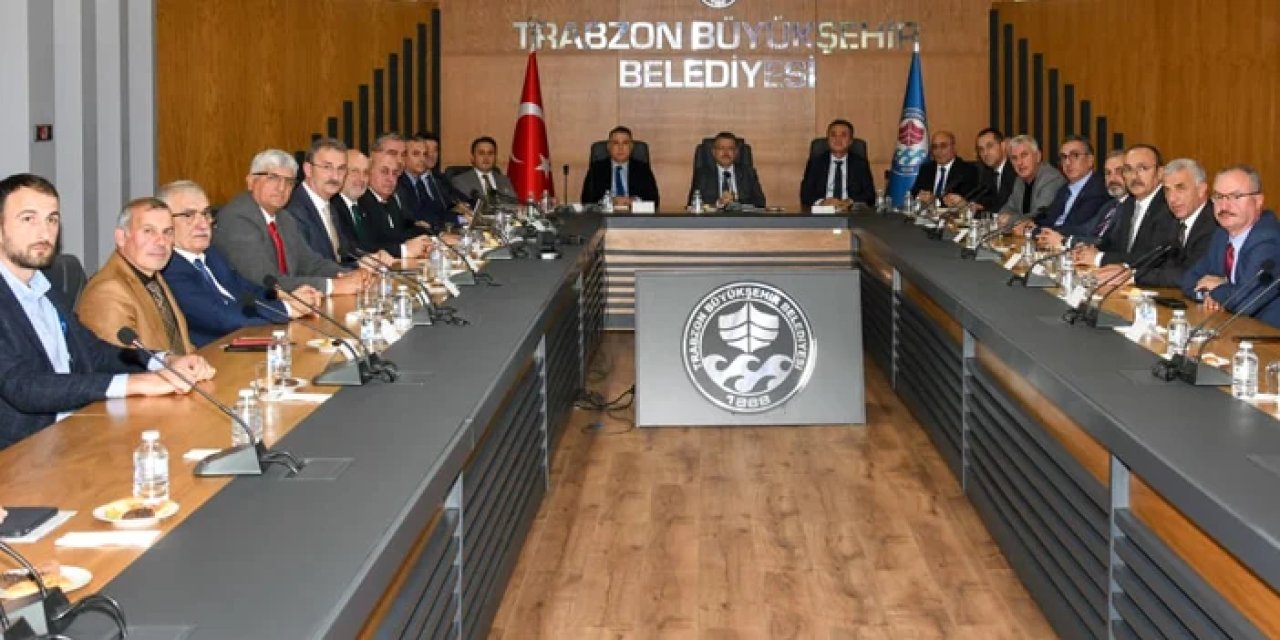 Trabzon'da kritik toplantı! 25 yıllık planlama yapılacak