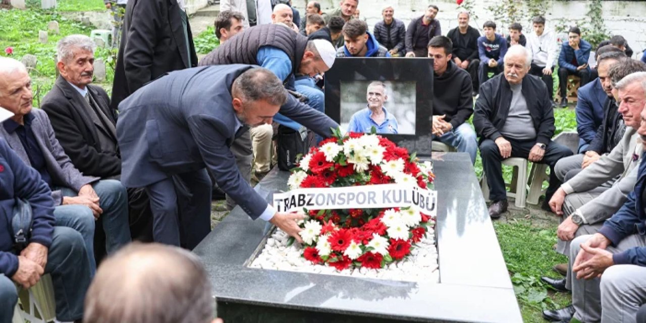Trabzonspor'da efsane isim Kadir Özcan mezarı başında anıldı