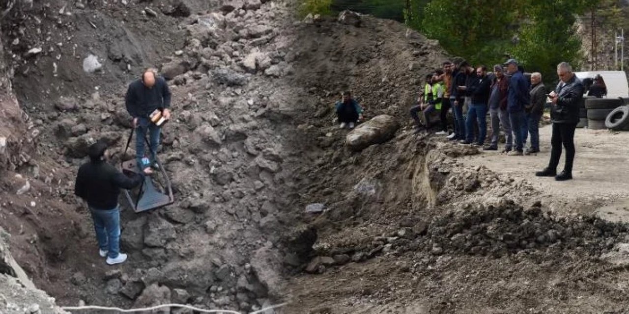 Artvin'de işi gücü bırakıp 3 gün boyunca kazdılar! Çıkan sonuçla hüsrana uğradılar