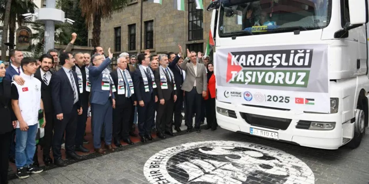 Trabzon Gazze için tek yürek: Gözyaşlarını tutamadılar