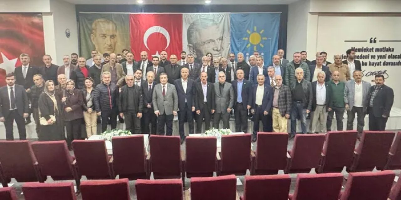 İYİ Parti Yomra'da ilçe başkanı Mehmet Serdar Akpınar oldu