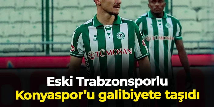 Eski Trabzonsporlu Enis Bardhi Konyaspor'u 3 puana taşıdı