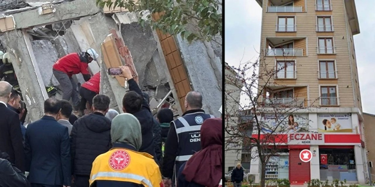 Gebze'de çöken binada facia "geliyorum" demiş!
