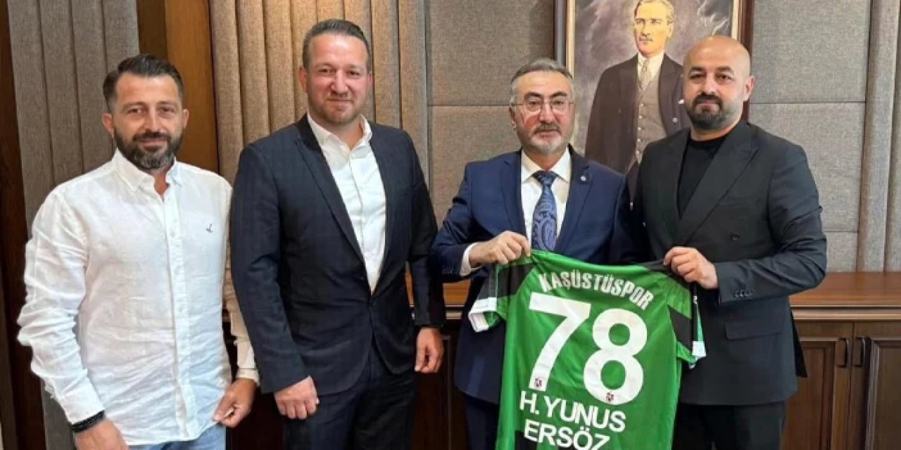 Bakan Yardımcısı Prof. Dr. Halis Yunus Ersöz'den Kaşüstüspor'a destek sözü