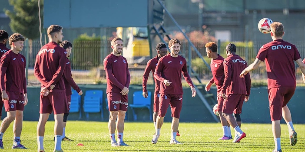 Trabzonspor'da Galatasaray derbisi için hazırlıklar devam ediyor