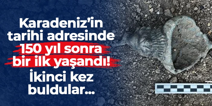 Gümüşhane'de Satala Antik Kenti'nde 150 yıl sonra ikinci büst bulundu