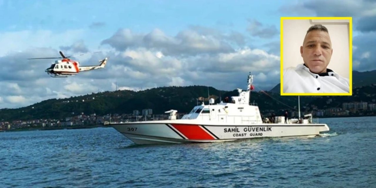 Trabzon'da denizde kaybolan Mehmet Ali Gürsoy'u arama çalışmaları sonlandırıldı