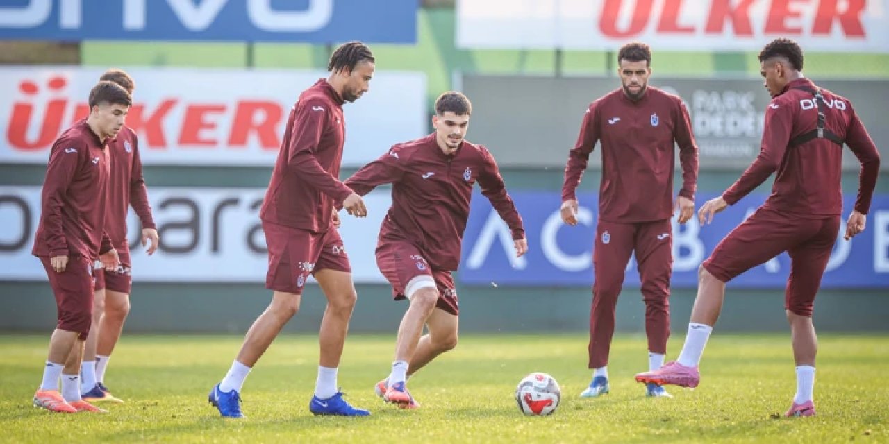 Trabzonspor'da Alanyaspor hazırlıkları tam gaz!