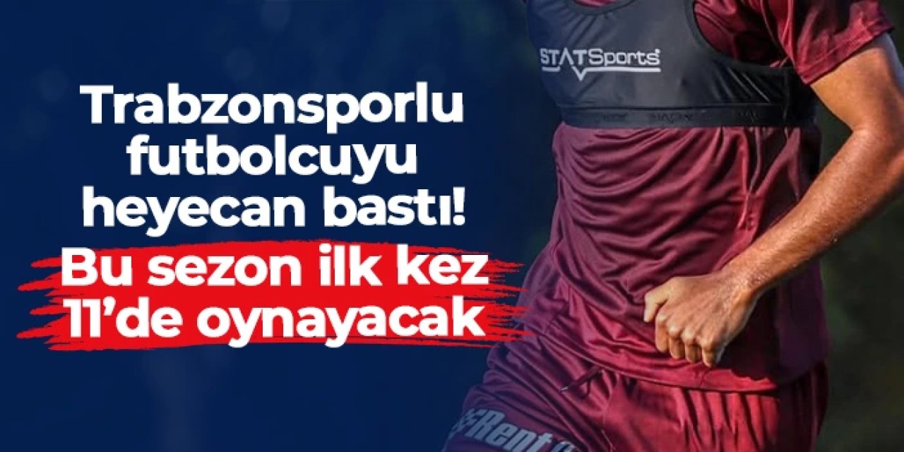 Trabzonspor'da Rayyan Baniya'yı heyecan bastı!