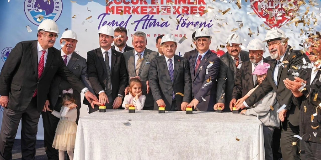 Yomra’da Çocuk Etkinlik Merkezi ve Kreş temeli atıldı