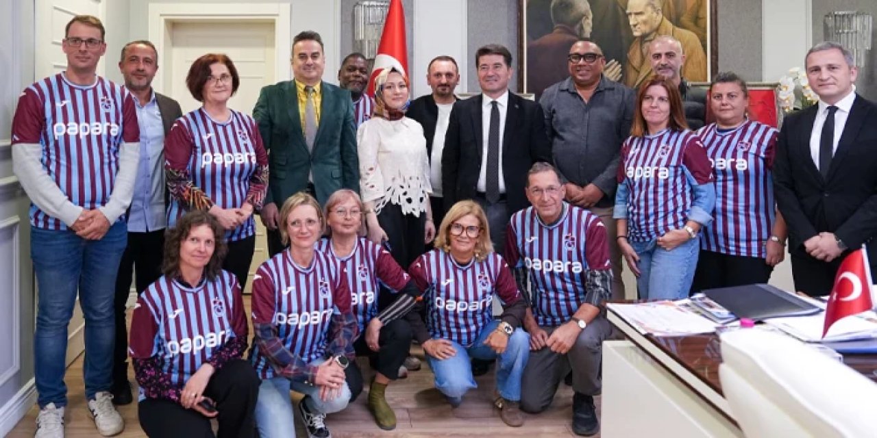 ERASMUS Projesi kapsamında öğretim üyelerinden Başkan Kaya’ya ziyaret