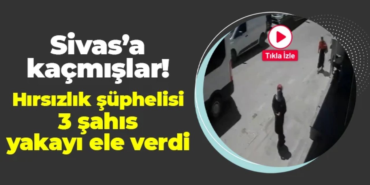 Bayburt'ta suç işleyip Sivas'a kaçtılar: 3 şahıs yakalandı