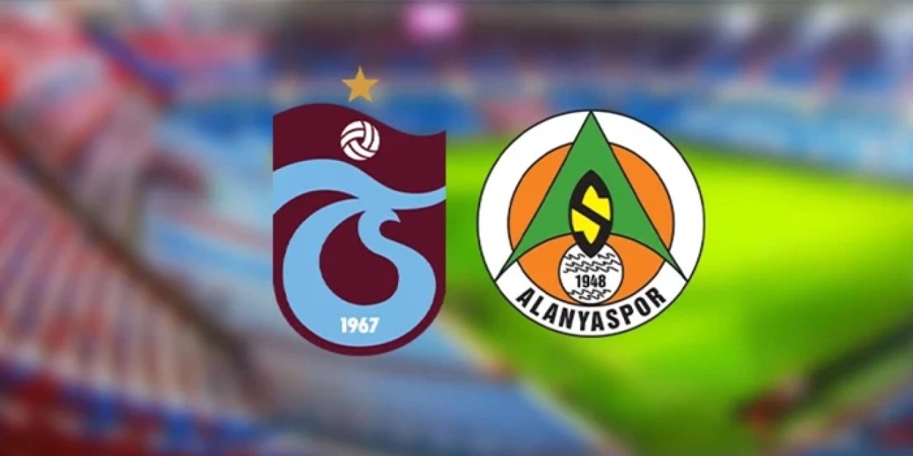 Trabzonspor'un Alanyaspor 11'i açıklandı