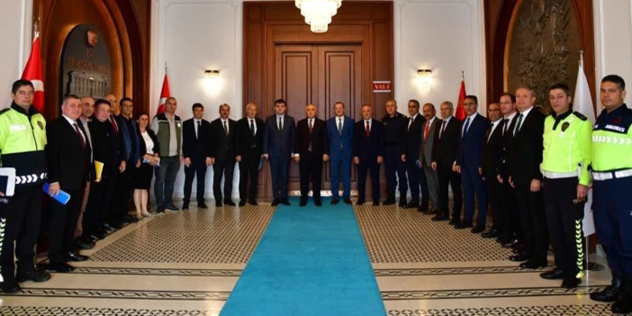 Trabzon'da gündem trafik: Toplantı gerçekleştirildi