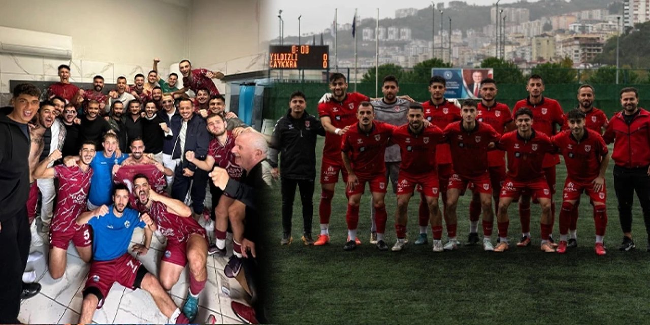 Trabzon 1. Amatör'de heyecan fırtınası: İşte A ve B grubunda son durum