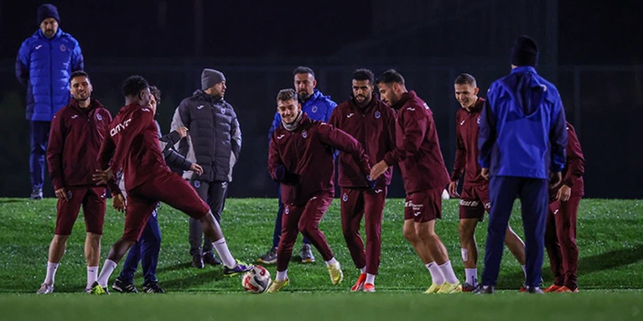 Trabzonspor'da Başakşehir hazırlıklarına start verildi!