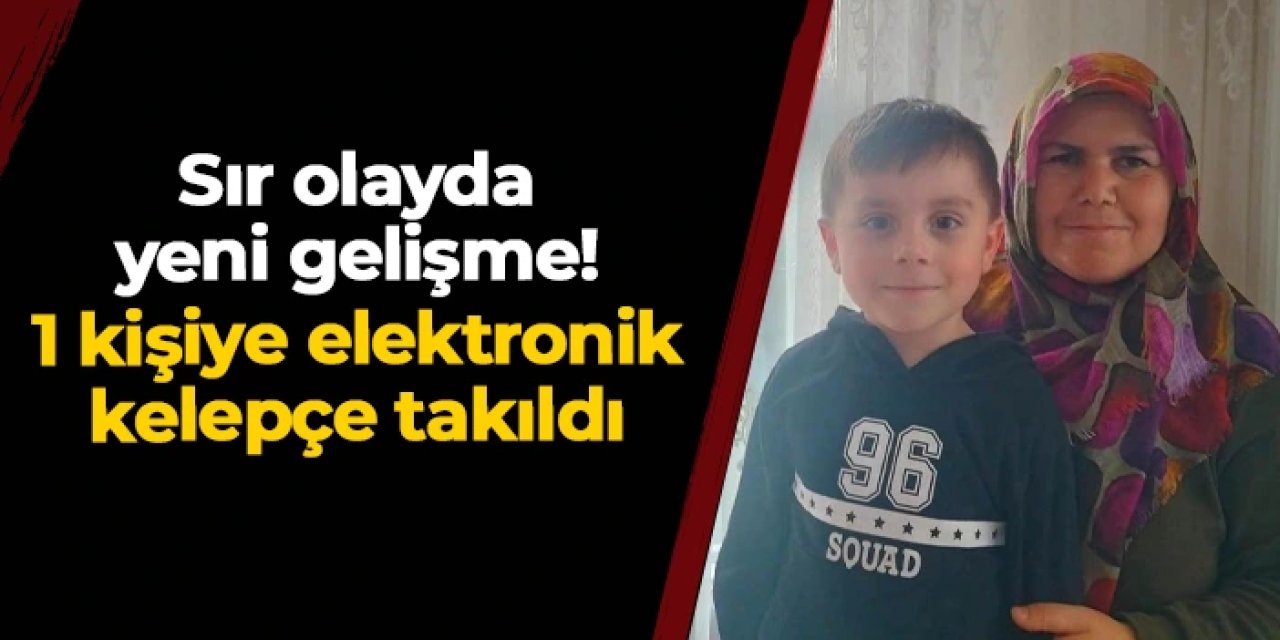 Kastamonu'da anne ve oğlunun öldüğü olayda yeni gelişme! 1 şüpheliye elektronik kelepçe