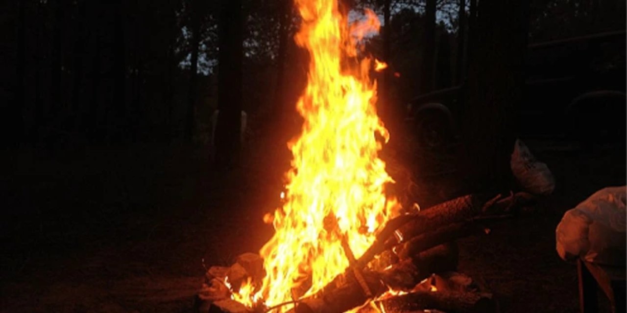 Samsun'da yaktığı ateşin üzerine düşüp can verdi