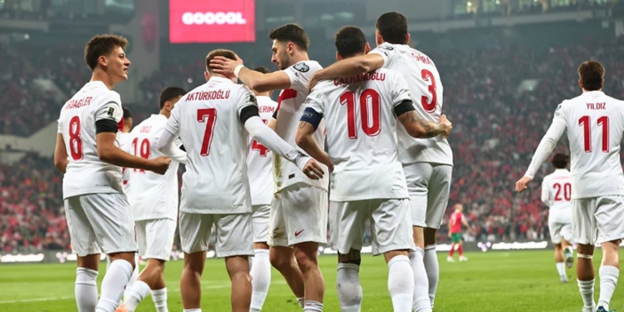 Milli Takım Bulgaristan'a karşı galip! Play-Off cepte