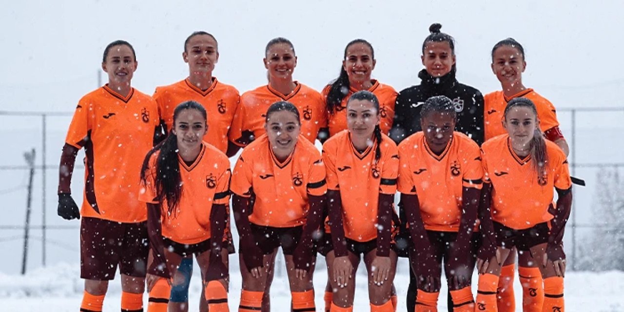 Trabzonspor Kadın Futbol Takımı Hakkari'de galip