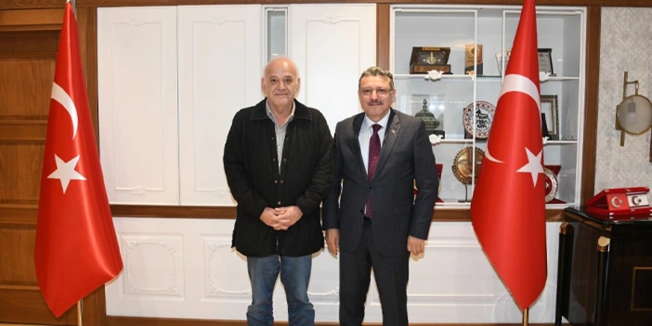 Ahmet Çakar ve Başkan Genç arasında Fatih Tekke ve Yavuz Selim Sahası sohbeti