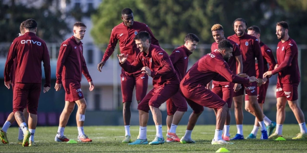 Trabzonspor'da Başakşehir mesaisi sürüyor