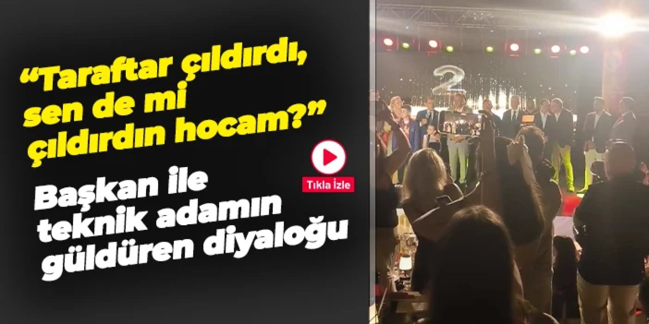 Başkan ile teknik adam arasında ilginç diyalog: "Taraftar çıldırdı, sen de mi çıldırdın?"
