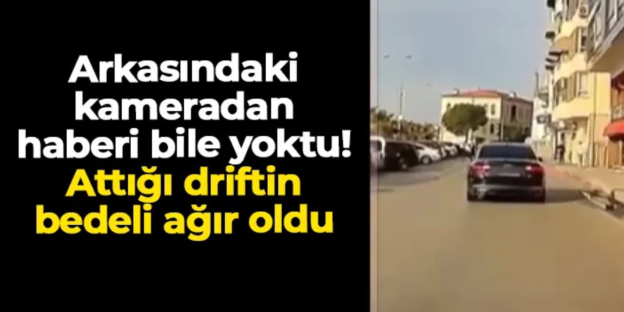 Sinop'ta drift atmanın bedeli ağır oldu