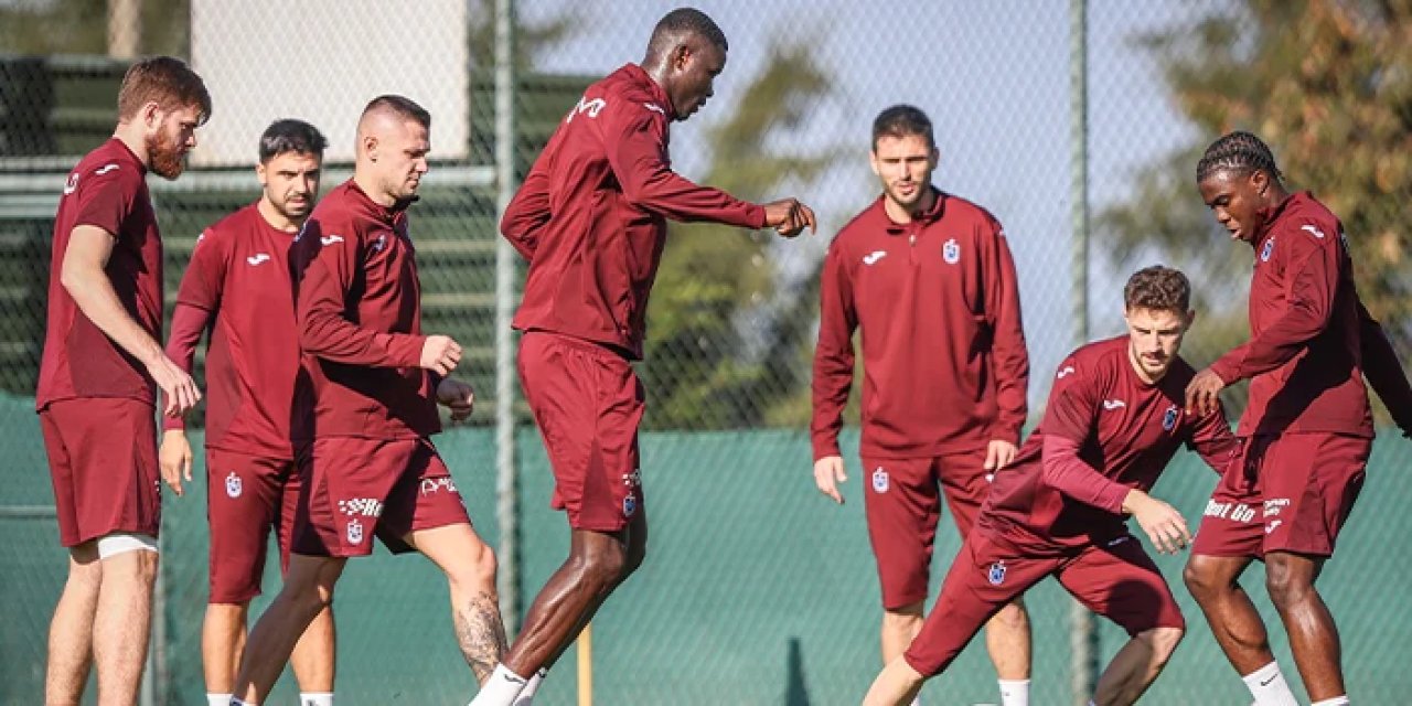 Trabzonspor Başakşehir'e hazır! Çalışmalar tamamlandı