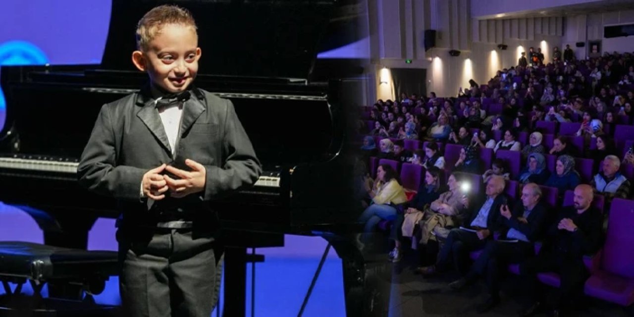 Trabzon Büyükşehir'den kültür sanat etkinliği: Piyanist çocuklar mest etti