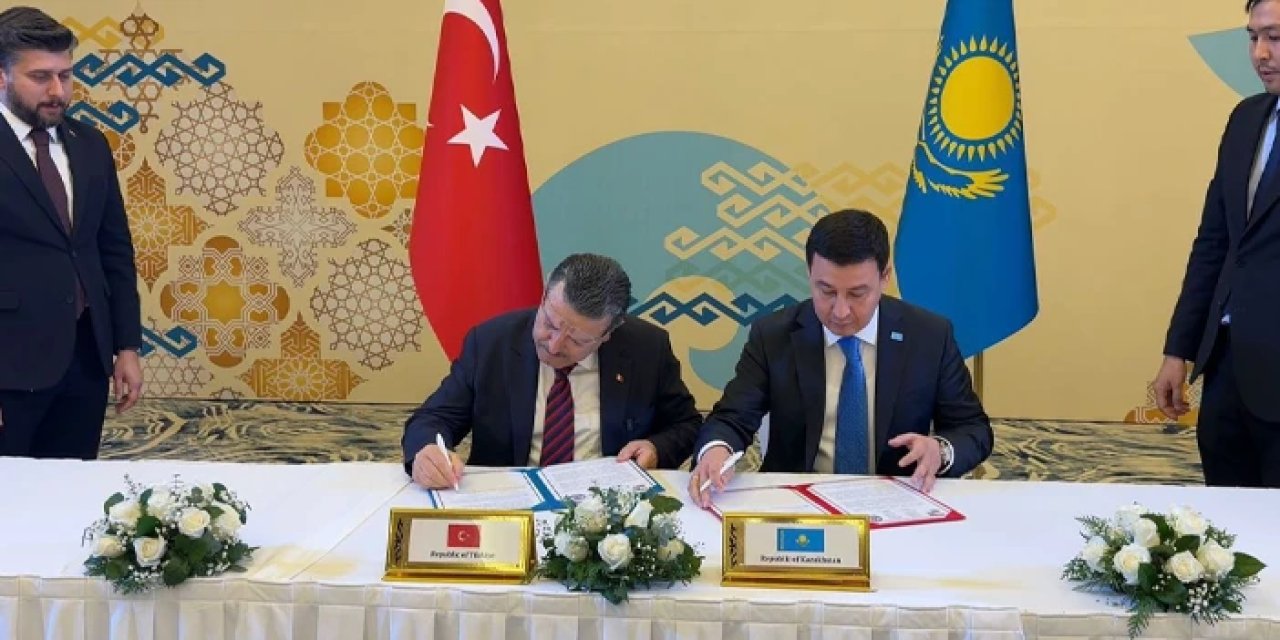 İmzalar atıldı: Trabzon ile Aktau kardeş kent oldu!