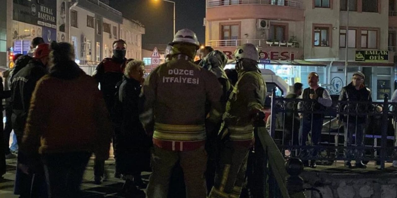 Düzce'de genç kadın intihar için köprüye çıktı! Ekipler seferber oldu