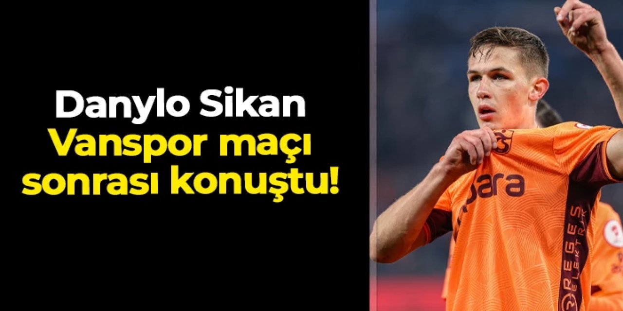 Trabzonspor'da Sikan Vanspor galibiyeti sonrası konuştu!