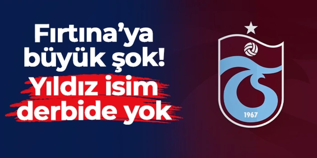 Trabzonspor'da büyük şok! Yıldız isim Beşiktaş maçında cezalı duruma düştü