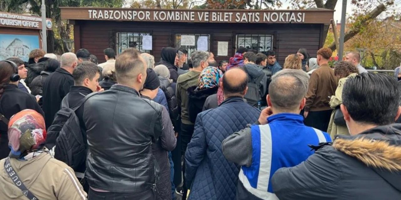 Trabzonspor'da Beşiktaş maçı biletlerine hücum! Taraftarlar takıma inanıyor