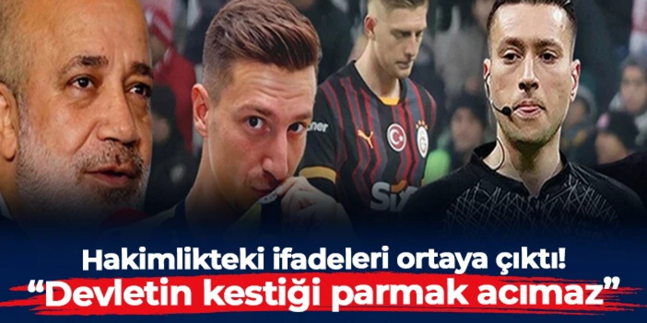 Bahis soruşturmasında hakimlik ifadeleri ortaya çıktı! "Devletin kestiği parmak acımaz"