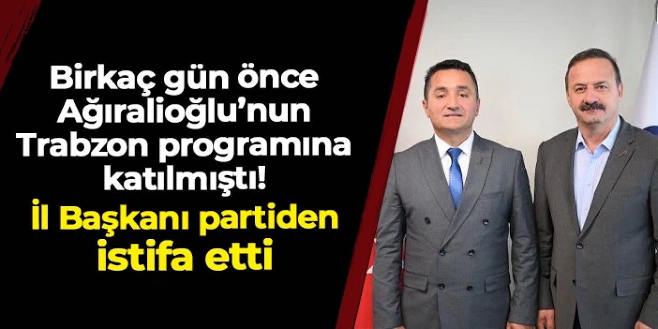 Anahtar Parti Giresun İl Başkanı Berat Akkaya istifa etti! Sebebini kamuoyu ile paylaştı