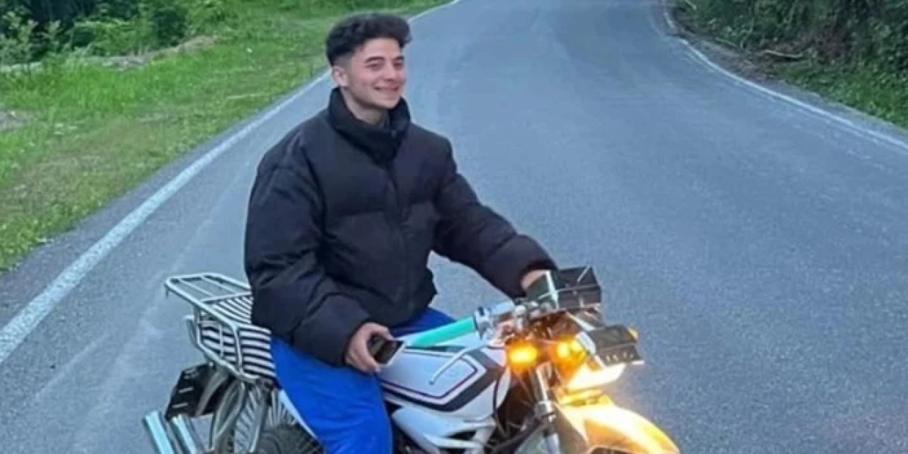 Trabzon'da motosiklet kazasında yaralanan Muhammet Salih Demir'den acı haber