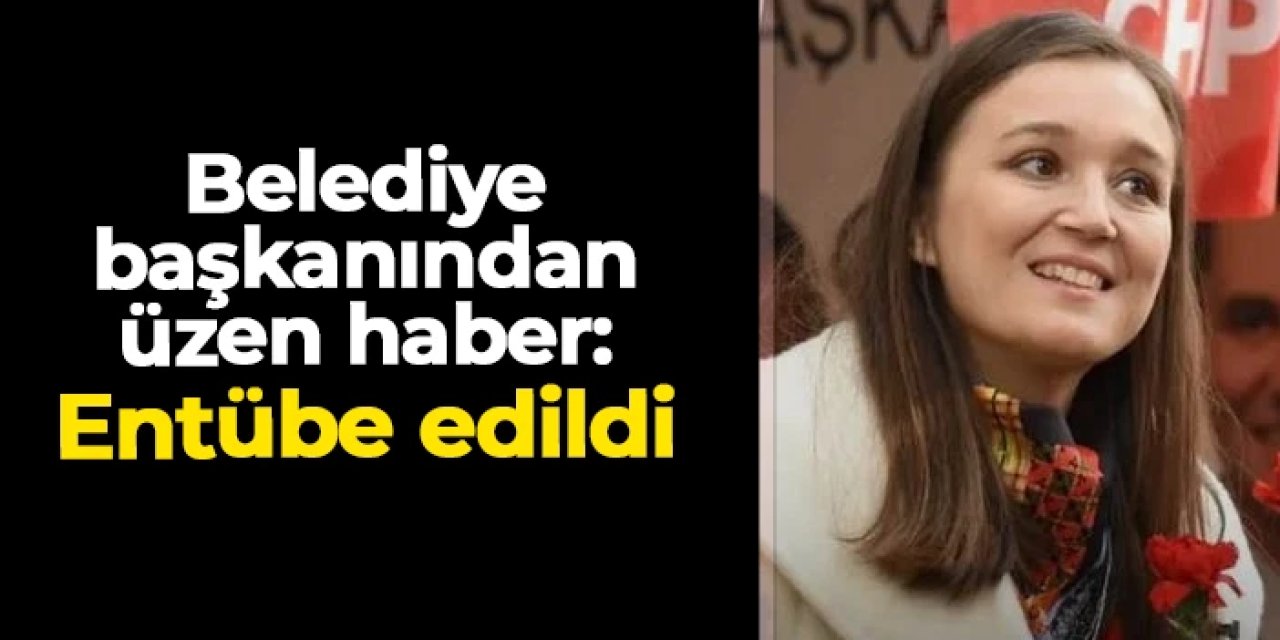 Şehzadeler Belediye Başkanı Gülşah Durbay entübe edildi