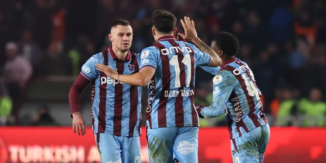 Papara Park'ta 6 gollü maçta galip yok! Trabzonspor 3-3 Beşiktaş