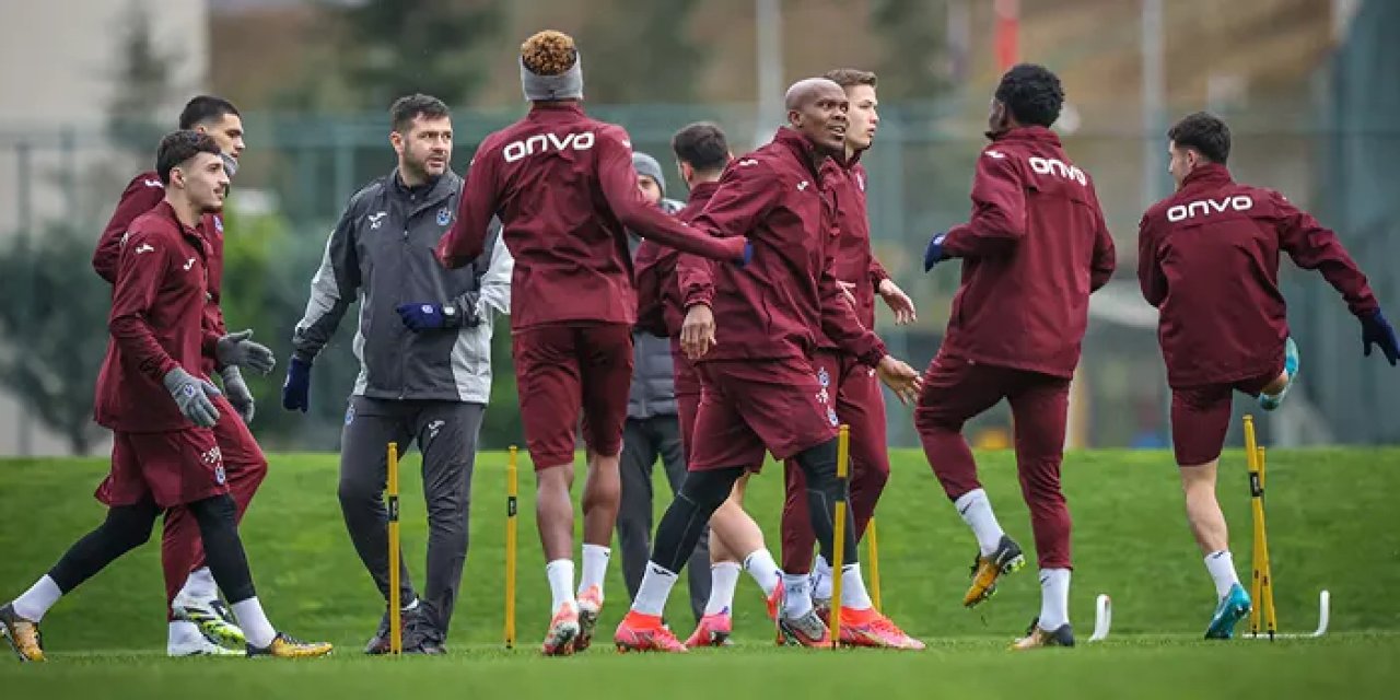 Trabzonspor'da Alanyaspor hazırlıkları başladı!