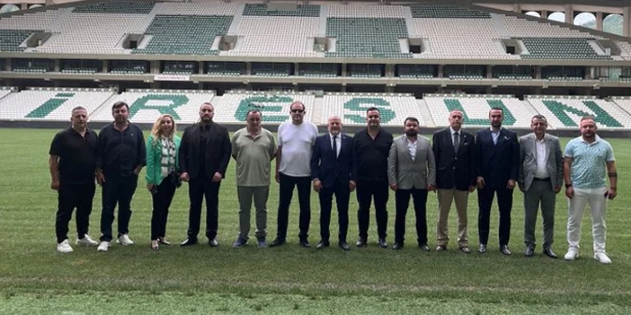 Giresunspor'da Emin Eltuğral yönetiminde görev dağılımı yapıldı