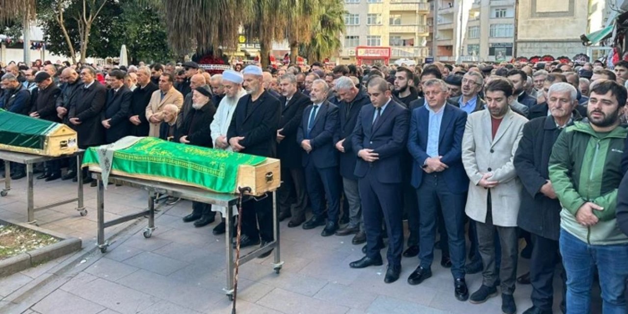 Trabzon'da Sebahat Sarıalioğlu son yolculuğuna uğurlandı